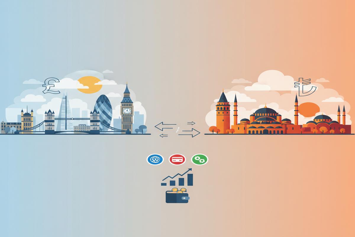 İngiltere’den Türkiye’ye Para Gönderme: En Ucuz Yöntemler