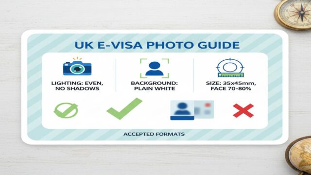 İngiltere e‑Vize Fotoğraf Rehberi: UKVI Uyumlu ve Hatasız