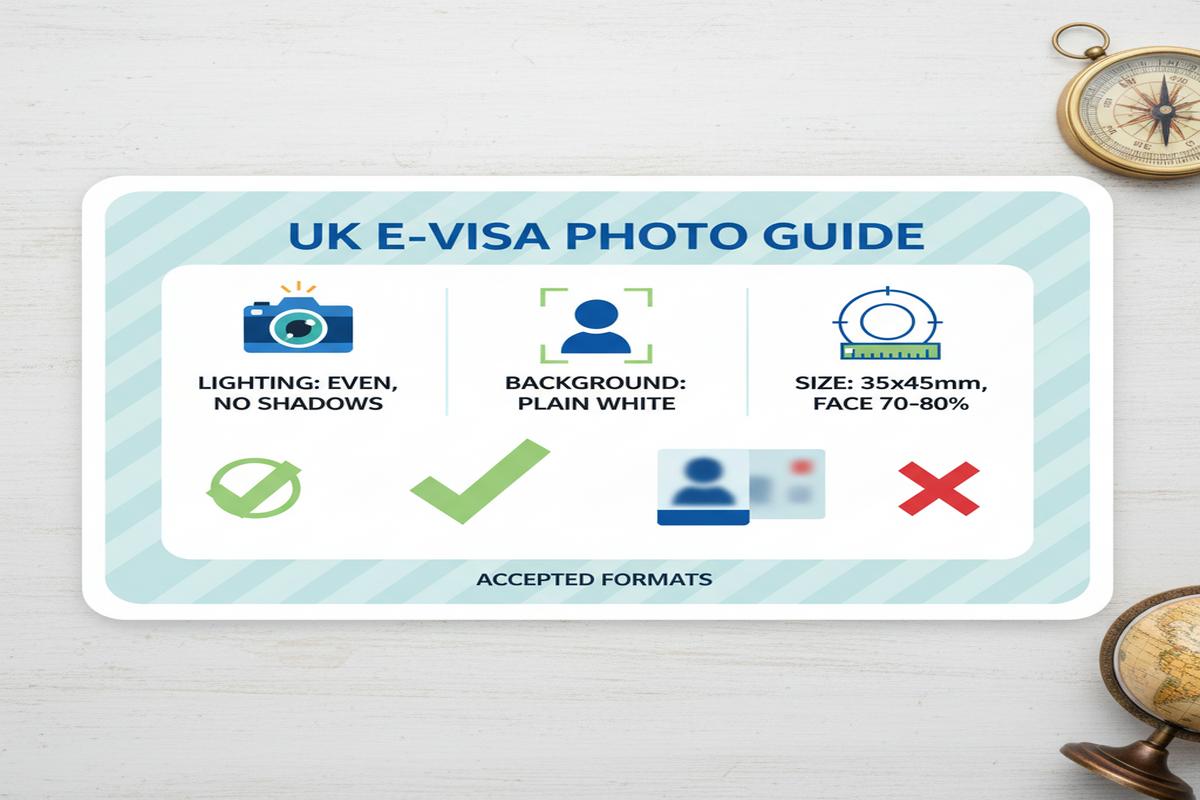 İngiltere e‑Vize Fotoğraf Rehberi: UKVI Uyumlu ve Hatasız