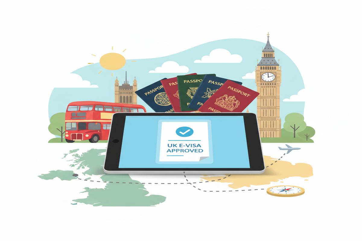 İngiltere e‑Vize ve ETA: Başvuru, Belgeler, Giriş Rehberi