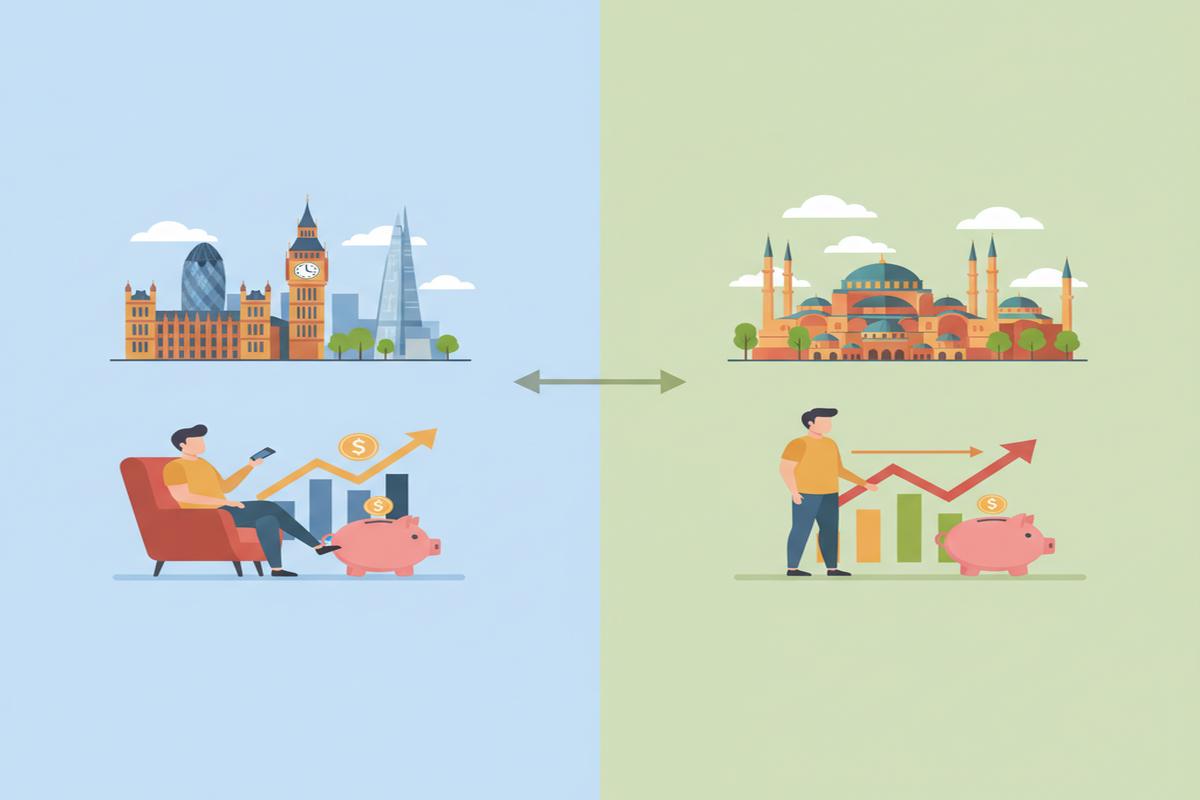 İngiltere ve Türkiye Emeklilik Rehberi: Yaş, Prim, Vergi