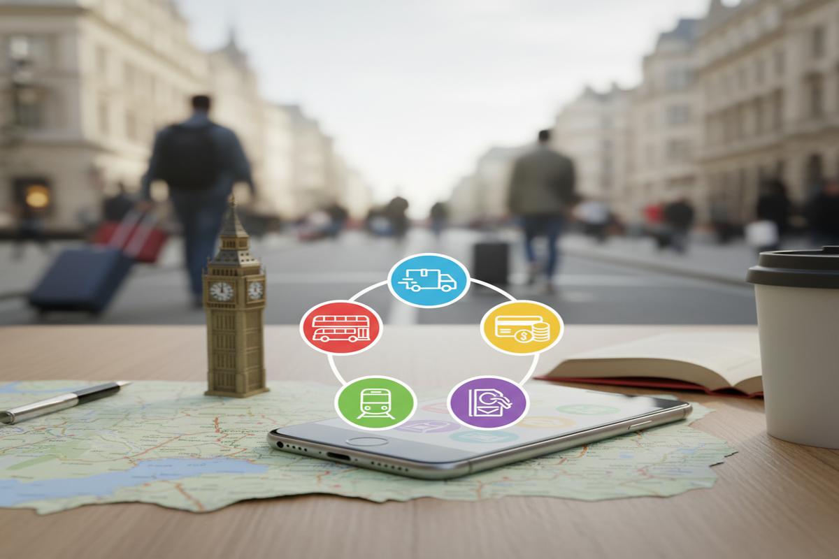 İngiltere’ye Yeni Gelenler: 5 Uygulama ile Hızlı Başlangıç