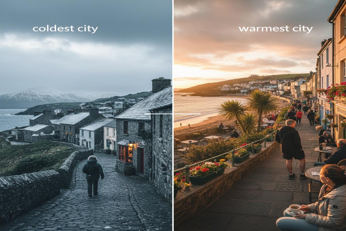 İrlanda’da En Soğuk ve Sıcak Şehirler | İklim Rehberi