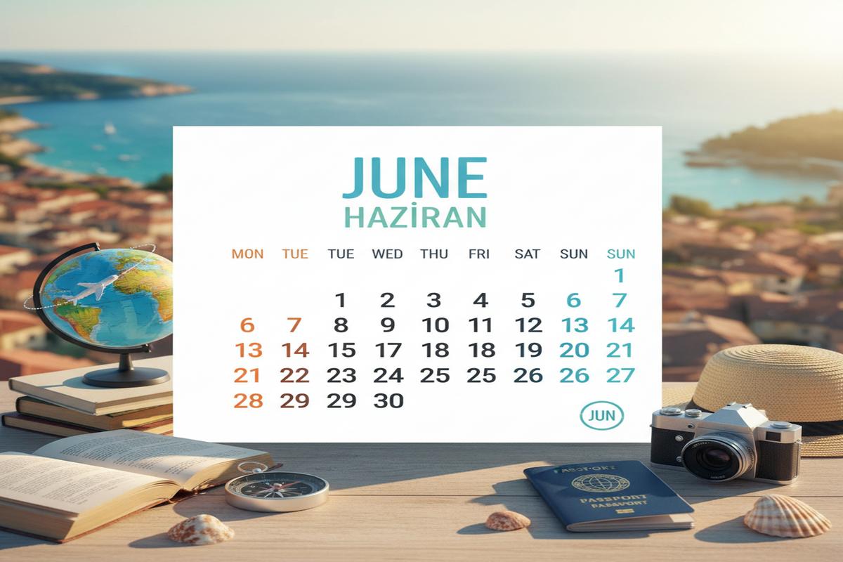 June hangi ay? Türkçe karşılığı, kısaltma ve tarih okuma