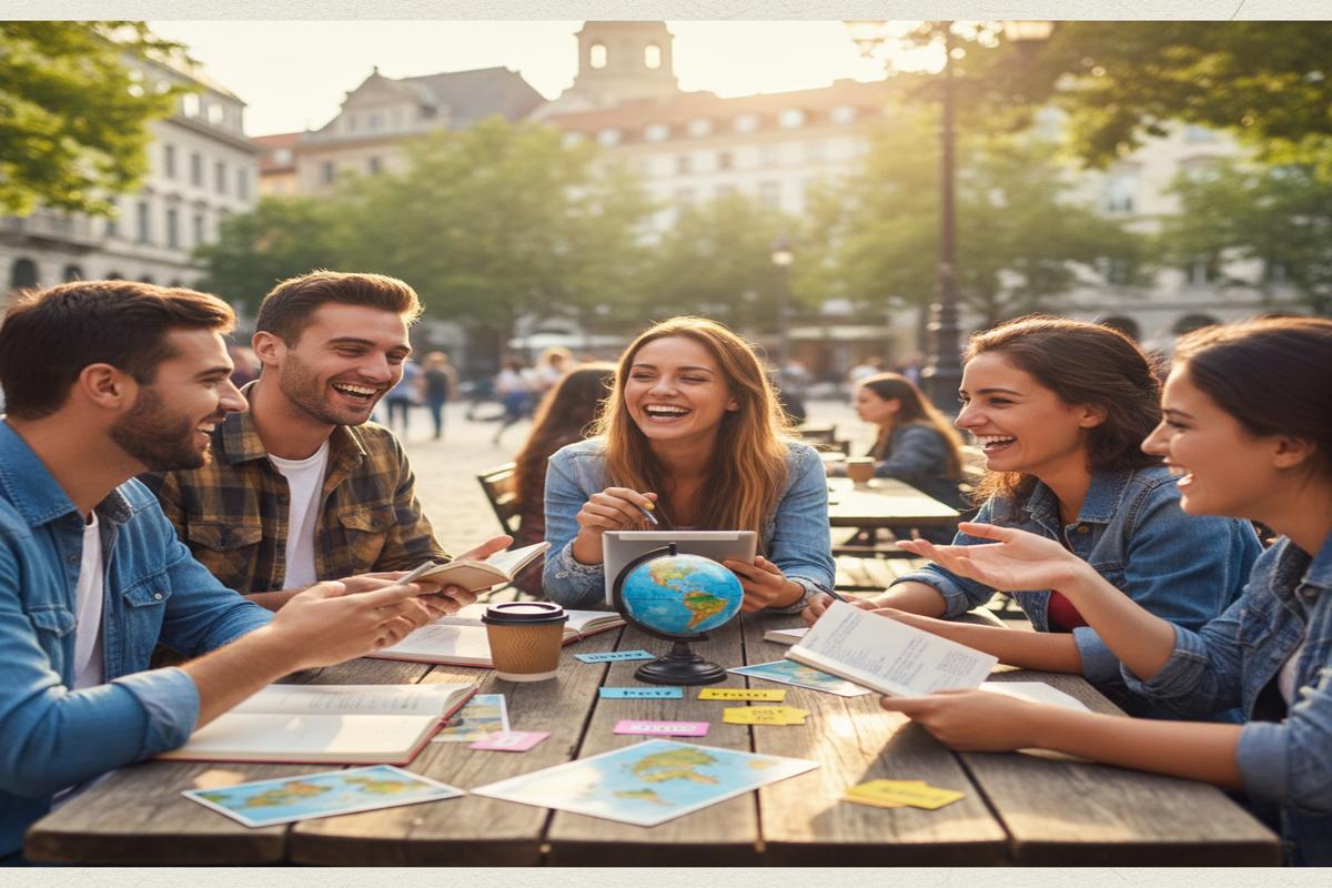 Kampüs ve şehirde İngilizce pratiği için güncel rehber