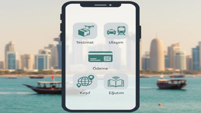 Katar’da Gerekli Uygulamalar: Teslimat, Ulaşım, Ödeme