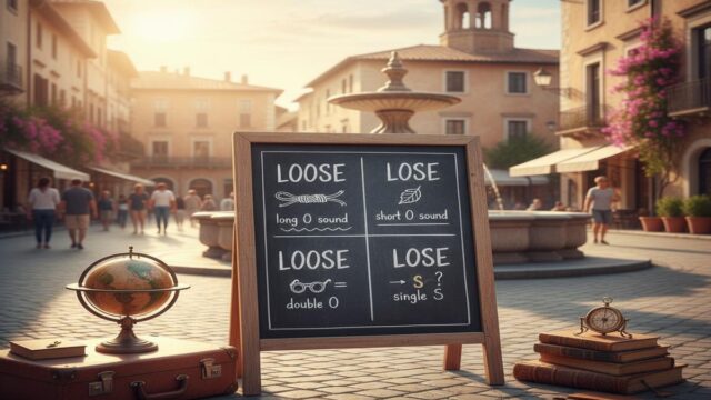 Loose vs Lose: Yazım farkı, telaffuz ve örneklerle çözüm