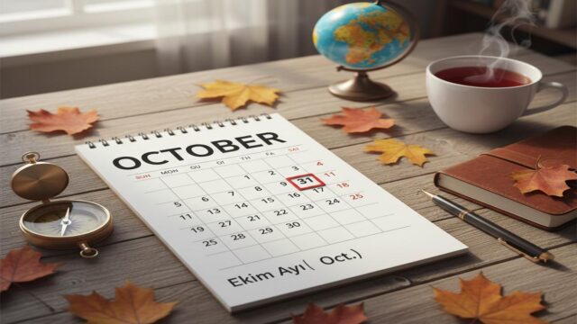 October hangi ay? Ekim karşılığı, kısaltma ve tarih yazımı