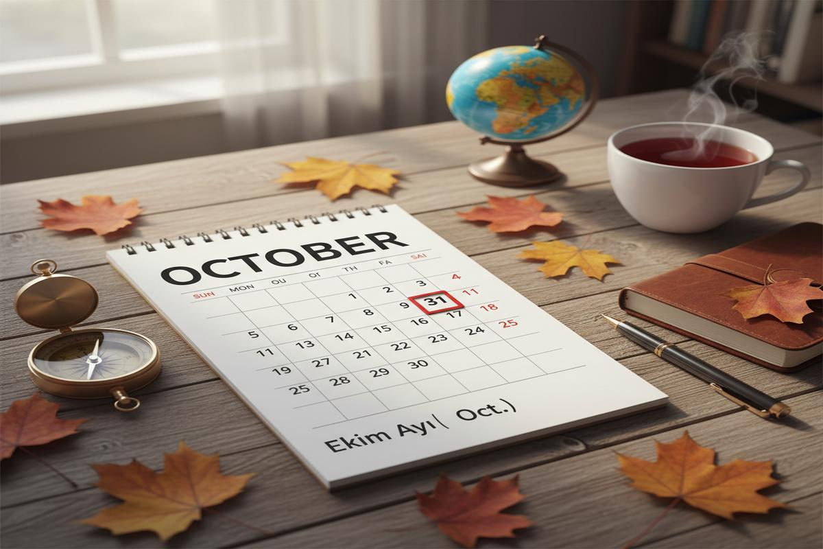 October hangi ay? Ekim karşılığı, kısaltma ve tarih yazımı