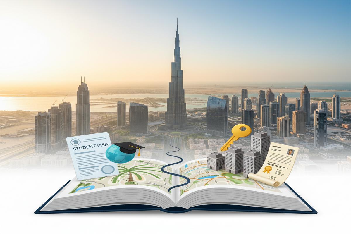 Öğrenci Vizesiyle Dubai’de Emlak: Şartlar, Maliyet, Süreç