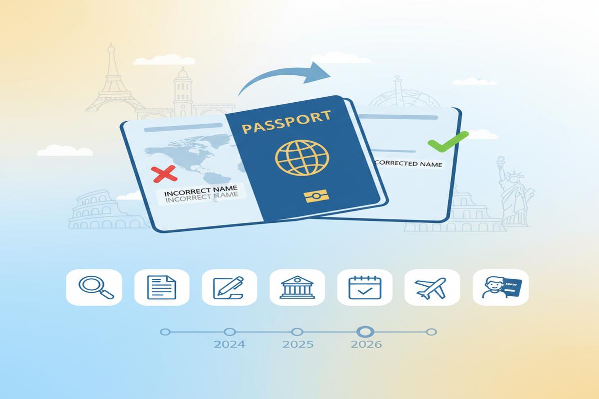 Pasaportta İsim Hatası Düzeltme: Adımlar, Belgeler, Ücret