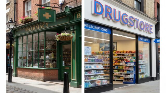 Pharmacy mi Drugstore mı? İngiltere–ABD farkı ve ipuçları