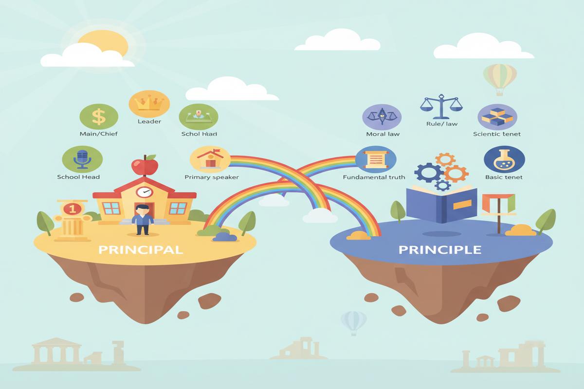 Principal vs Principle: Anlam, Kullanım ve Hızlı Ayırt Etme