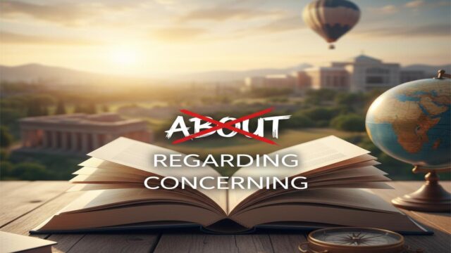 Regarding vs Concerning vs About: Doğru Kullanım Rehberi