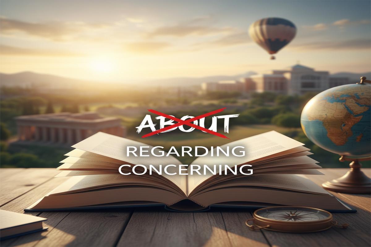 Regarding vs Concerning vs About: Doğru Kullanım Rehberi