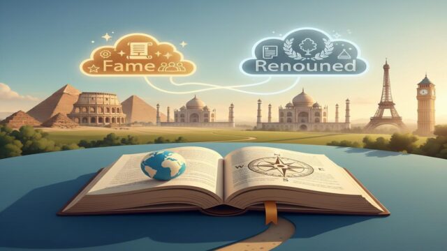 Renowned ne demek? Famous yerine doğru kullanım rehberi