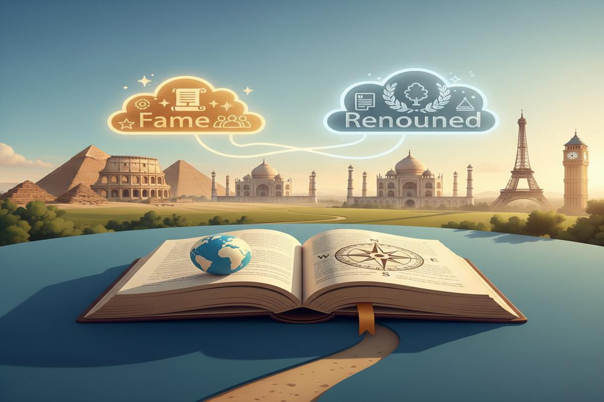 Renowned ne demek? Famous yerine doğru kullanım rehberi