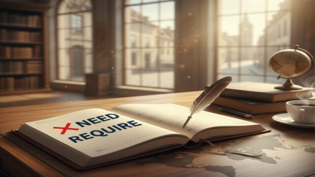 Require vs Need: Profesyonel İngilizcede Doğru Kullanım