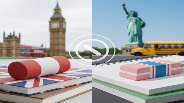 Rubber mı, Eraser mı? UK–US farkı ve doğru kullanım