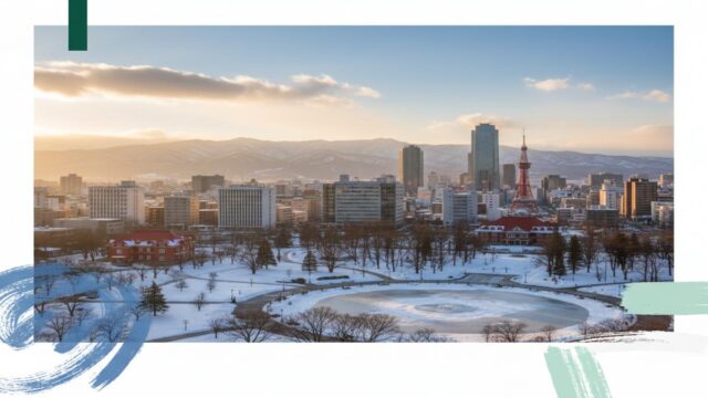 Sapporo Öğrenci Rehberi: Vize, Bütçe, Ulaşım ve Okullar