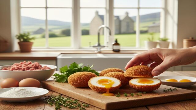Scotch Egg Tarifi: Adım Adım Yapım, Fırın & Kızartma
