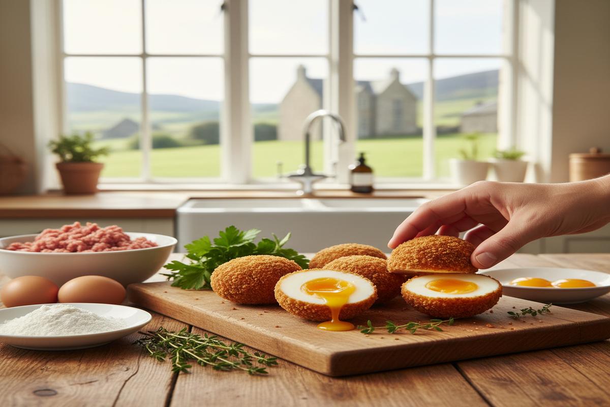 Scotch Egg Tarifi: Adım Adım Yapım, Fırın & Kızartma