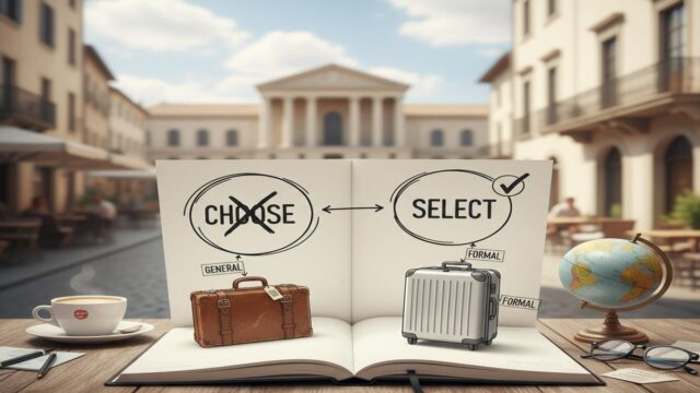 Select vs Choose: Farkı, Kullanım ve Örneklerle Rehber