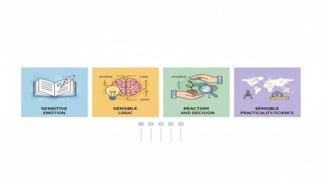 Sensitive vs. Sensible: En Net 4 Fark + Örneklerle Kullanım