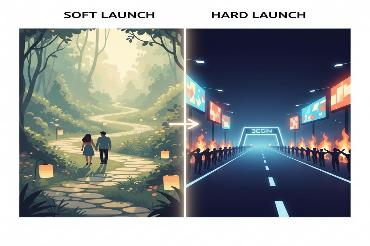 Soft vs Hard Launch: Doğru Lansman Stratejisi Rehberi