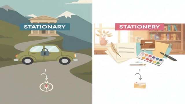 Stationary vs Stationery: Anlam, Kullanım ve Hızlı İpuçları