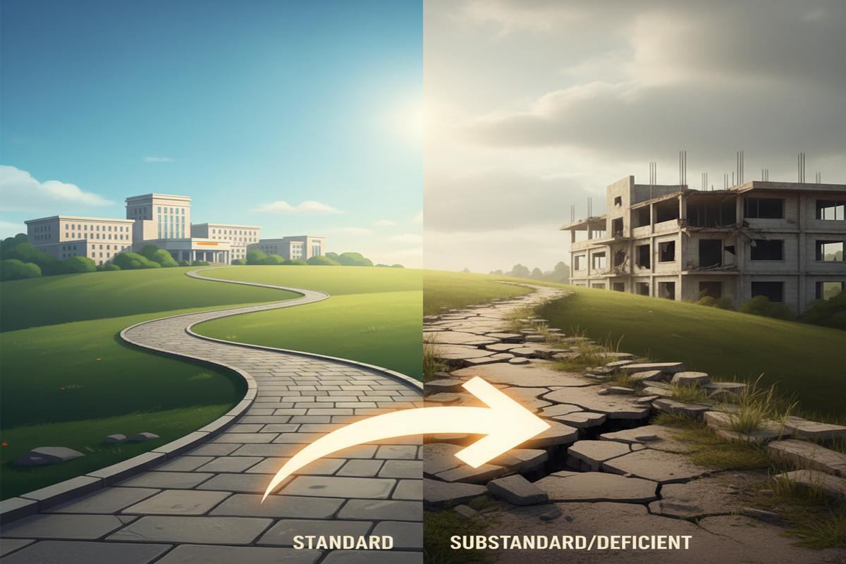 Substandard vs Deficient: Doğru Kullanım ve Örnekler