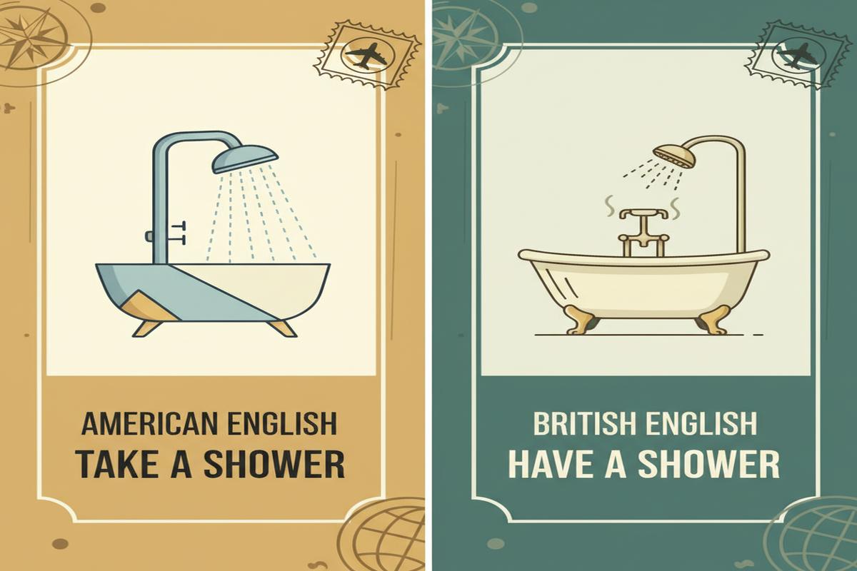 Take a shower vs Have a shower: Doğru Kullanım Rehberi