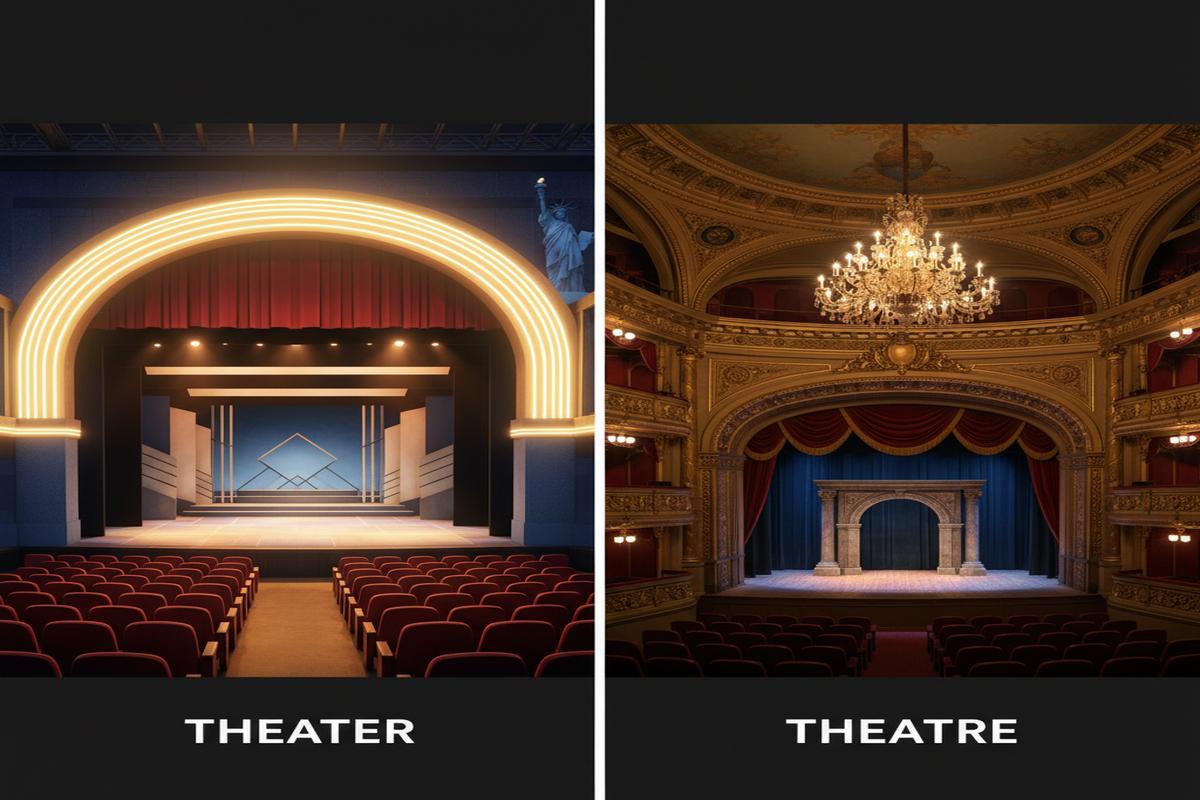 Theater vs Theatre: Doğru Yazımı Hızlı Seçme Rehberi