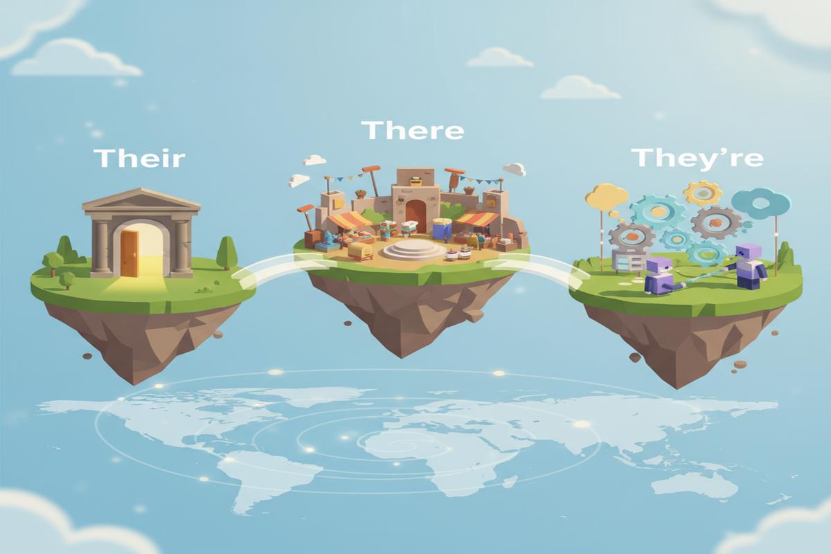 Their, There, They’re: Farkları ve Doğru Kullanım Rehberi