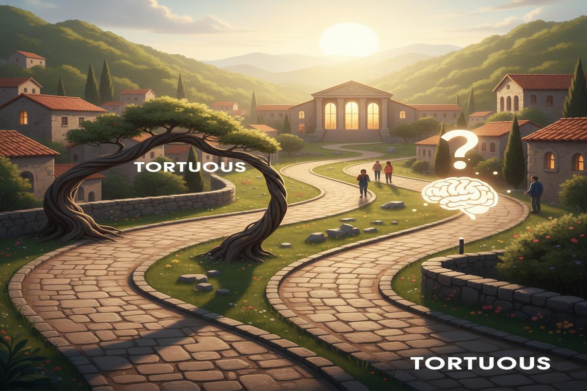 Tortuous vs. Torturous: Anlam, Kullanım, Telaffuz Rehberi