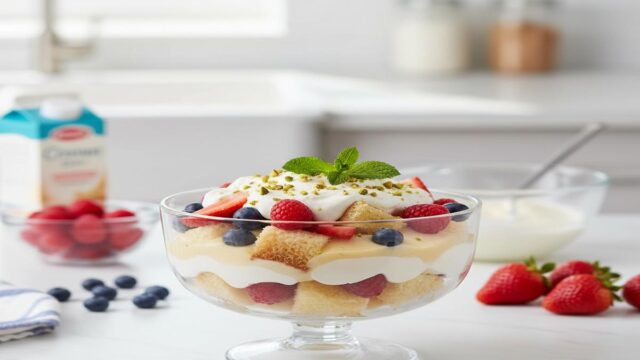 Trifle Tarifi: Fırınsız, Hızlı ve Gösterişli Tatlı Rehberi