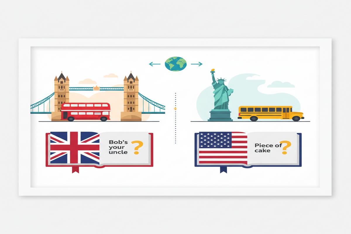 UK–US Deyim Farkları: Doğal Kullanım Rehberi + Örnekler