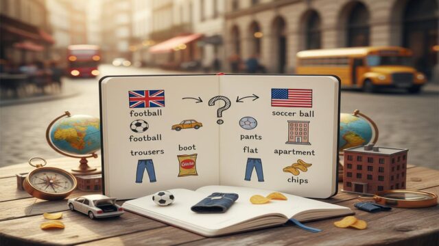 UK vs US Eşya İsimleri: En Yaygın 20 Fark ve İpuçları