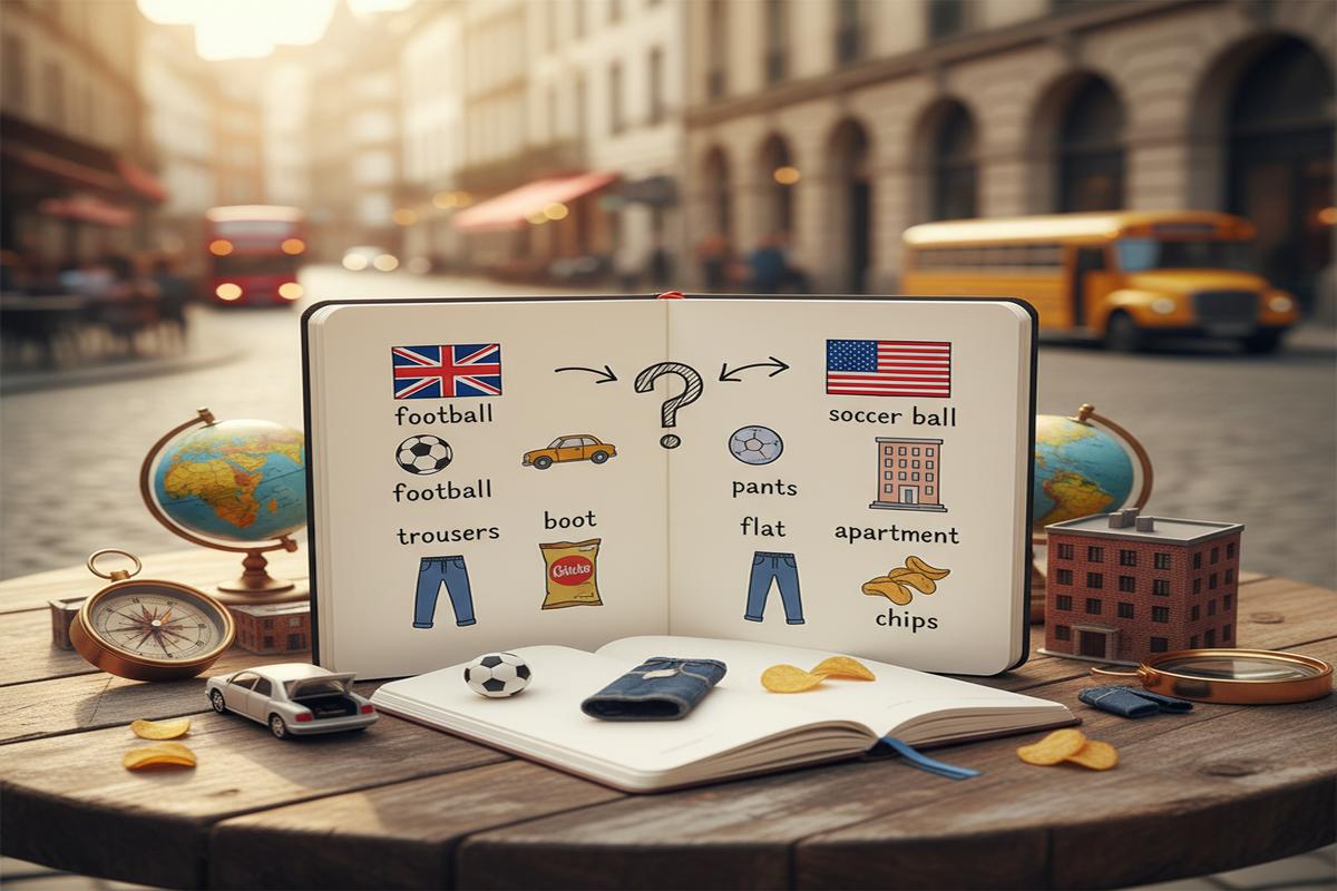 UK vs US Eşya İsimleri: En Yaygın 20 Fark ve İpuçları