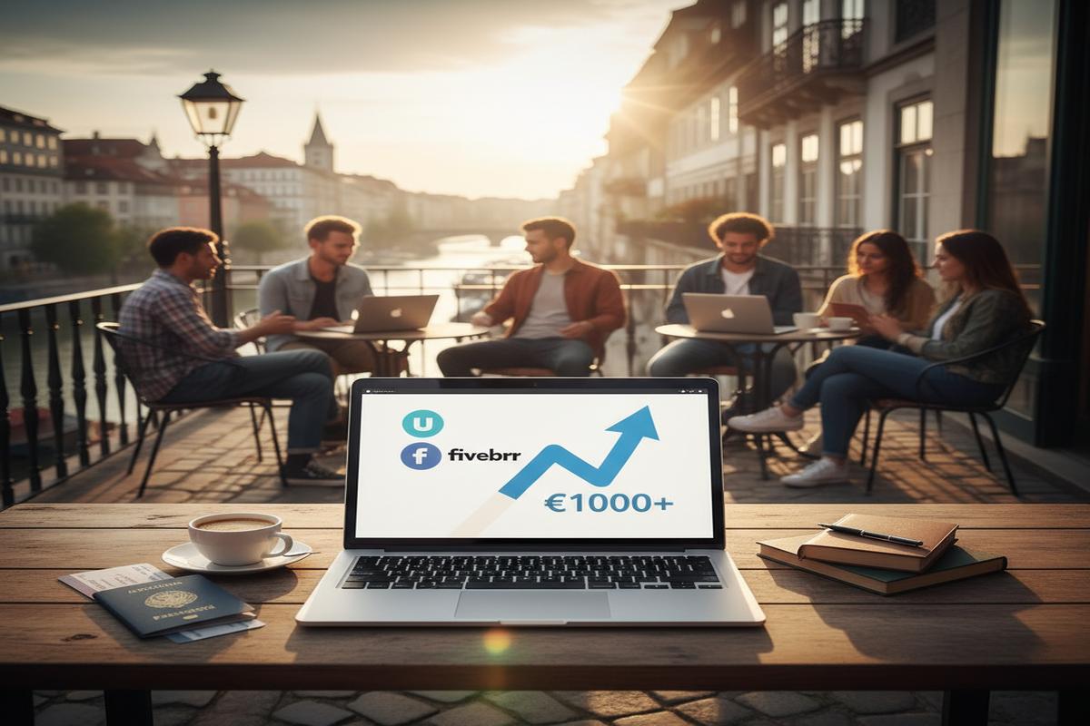 Upwork & Fiverr ile öğrenciyken 1000€+ kazanma rehberi