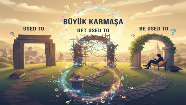 Used to, be used to, get used to: Farklar ve doğru kullanım