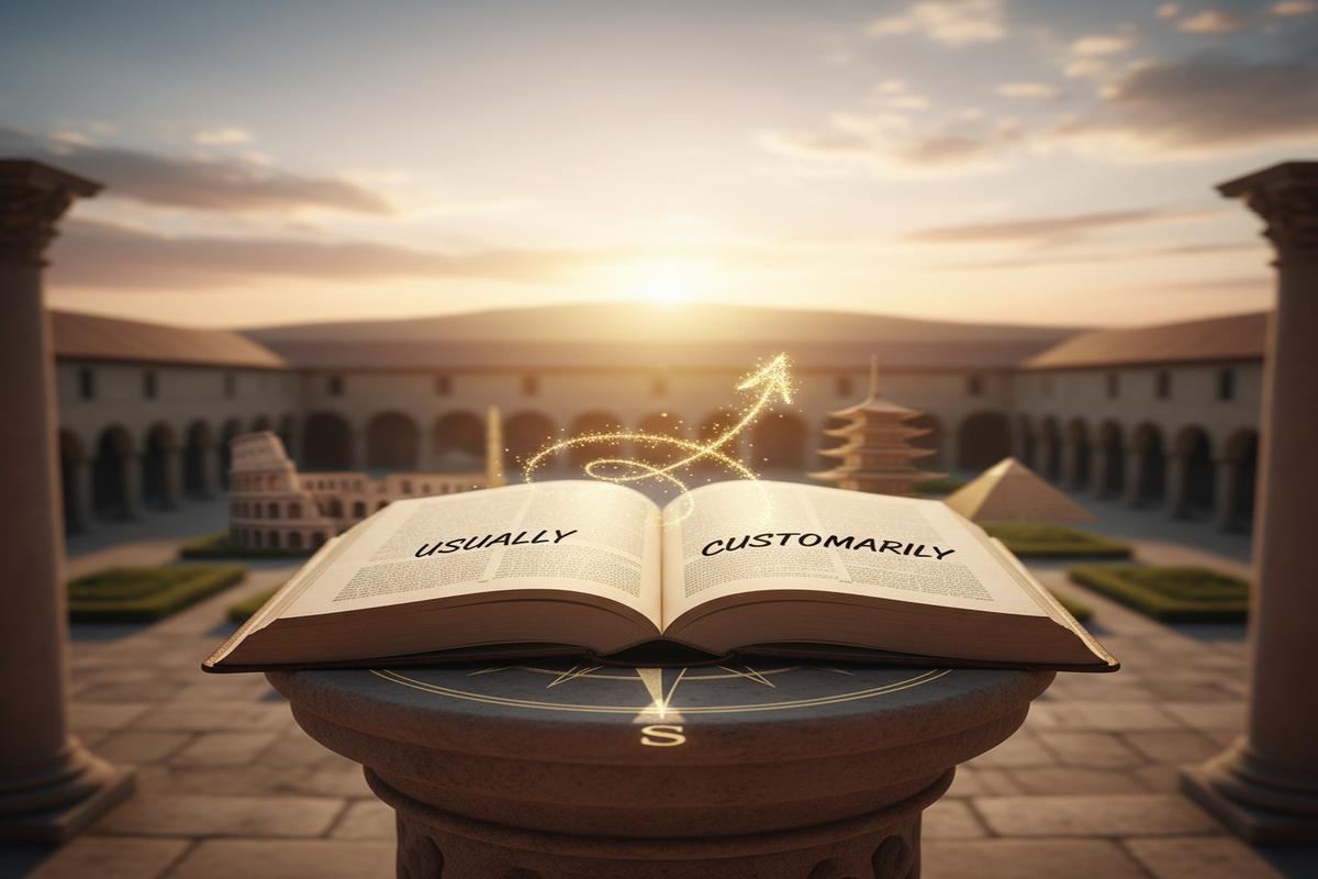 Usually vs Customarily: Ne Zaman Hangisi? Örneklerle