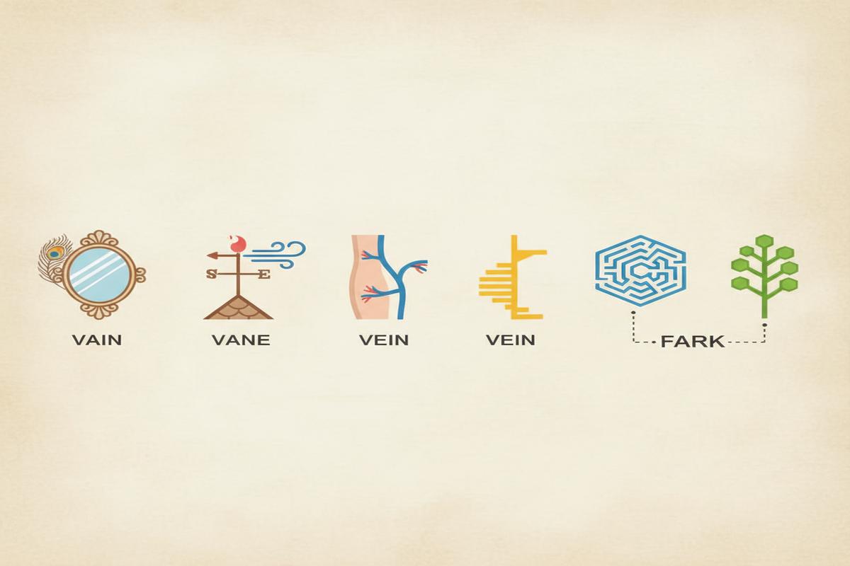 Vain vs Vane vs Vein: Anlam, Telaffuz ve Doğru Kullanım