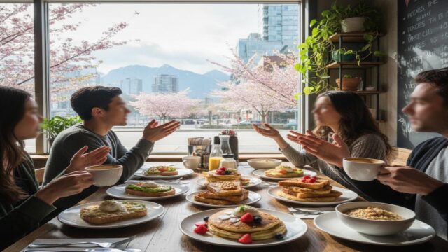 Vancouver’da Ucuz Kahvaltı: 10 Adres ve Konuşma Pratiği