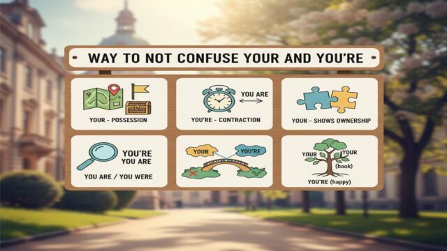 Your vs You’re: En Basit Fark ve Hızlı Doğrulama Rehberi