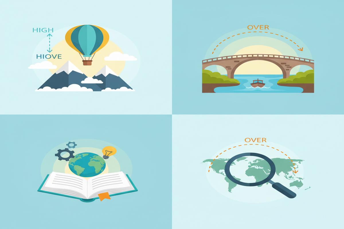 Above ve Over: Doğru Kullanım Rehberi + Örnekler