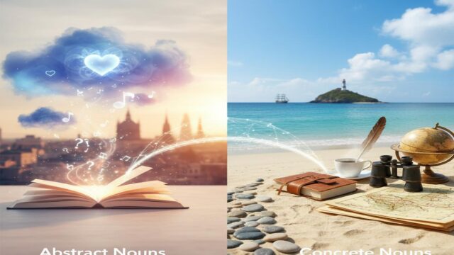 Abstract ve Concrete Nouns: Tanım, Kullanım ve Hızlı Ayrım