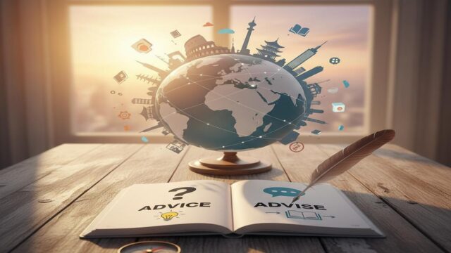 Advice vs advise: farkı, telaffuz, örnekler, hızlı kurallar