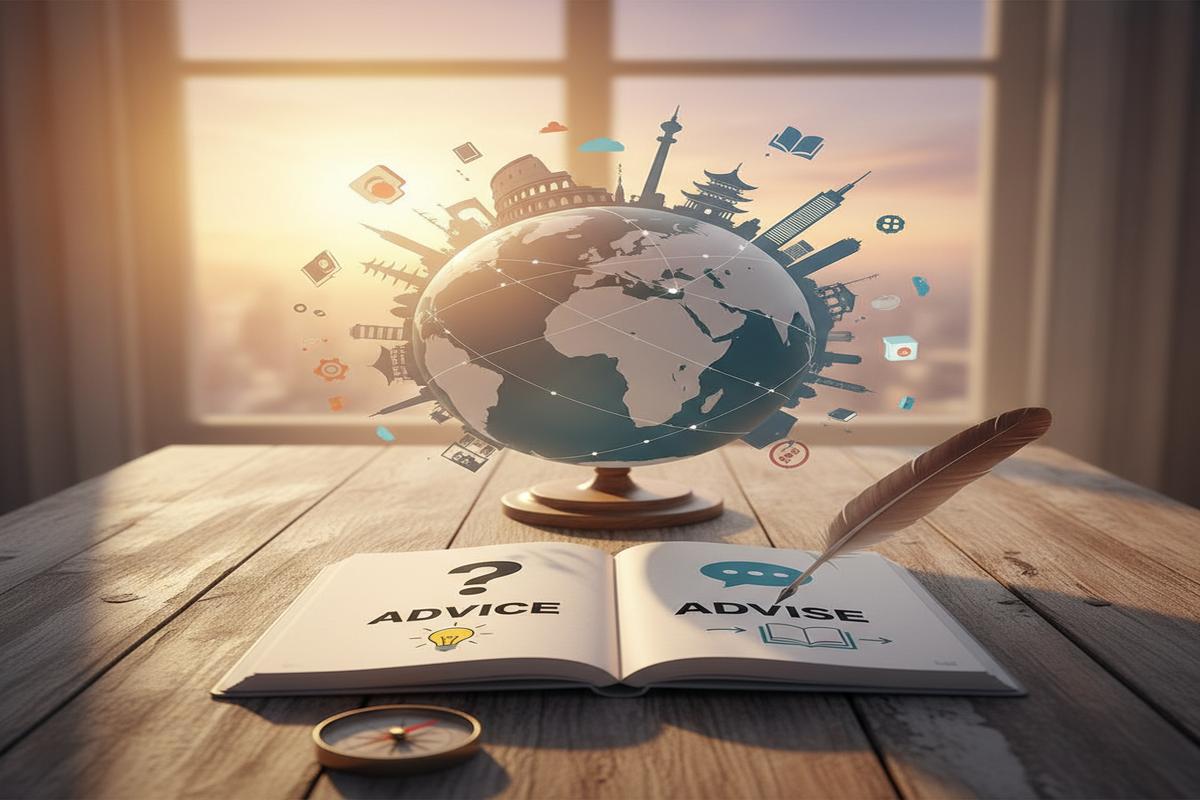 Advice vs advise: farkı, telaffuz, örnekler, hızlı kurallar