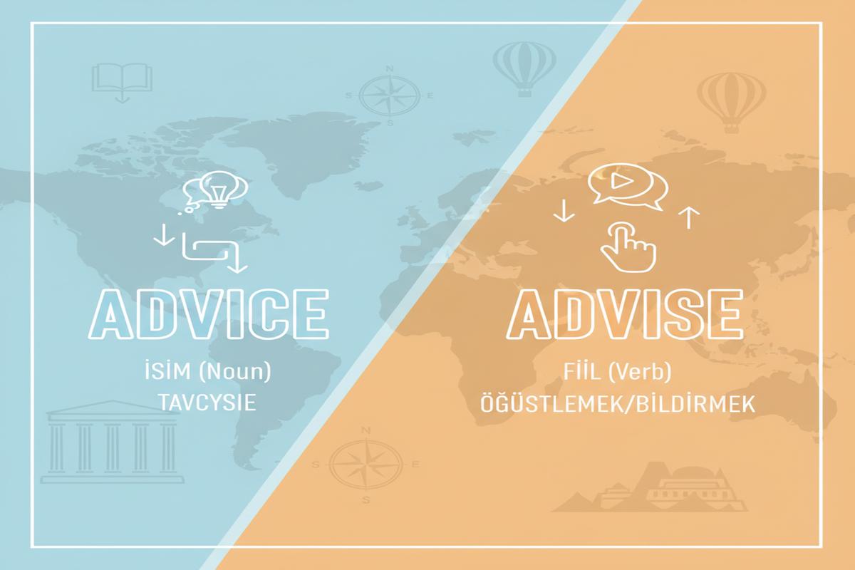 Advice vs. Advise: Yazım, Telaffuz ve Doğru Kullanım